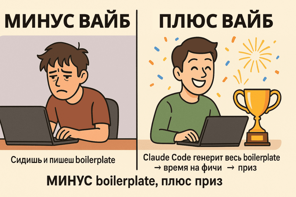 Минус boilerplate, плюс приз: как Claude Code ускоряет разработку на хакатоне