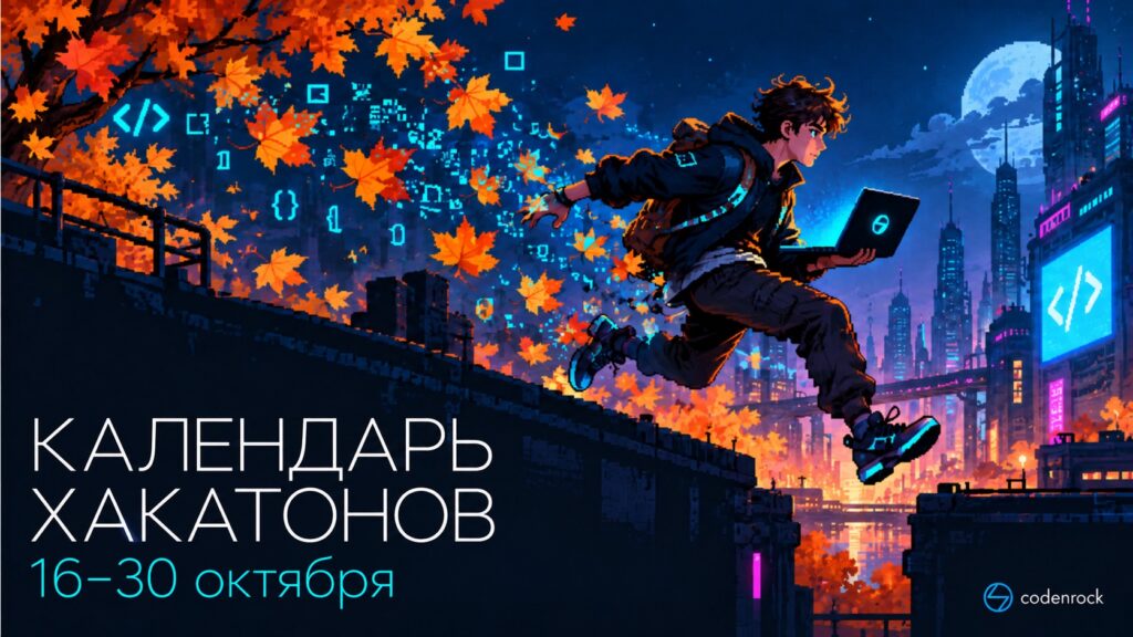 Календарь хакатонов 16–30 октября 2026 года