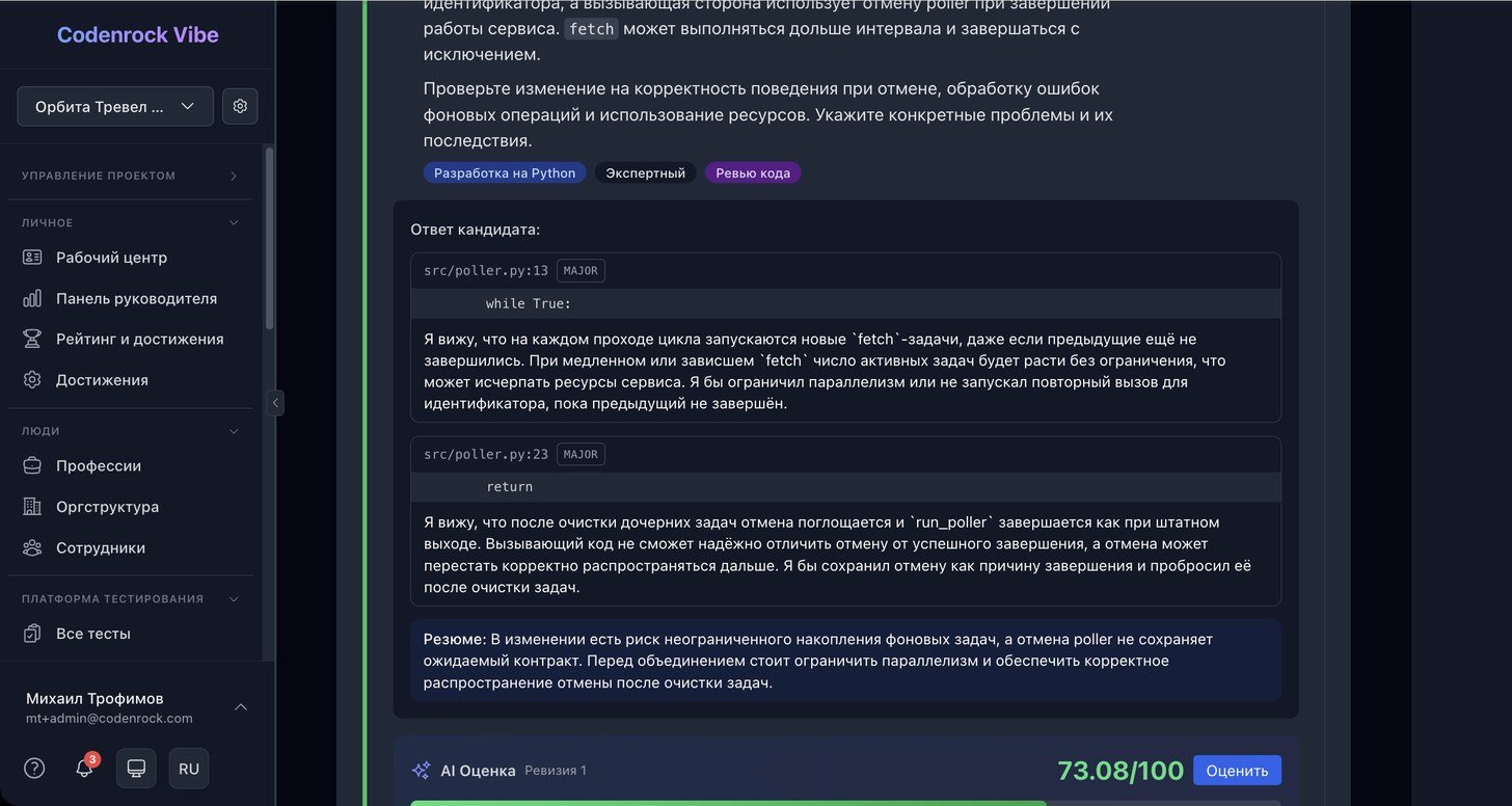 Ревью кода глазами проверяющего: замечания привязаны к строкам файла